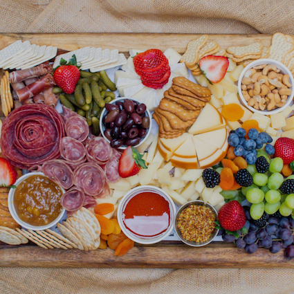 Artisanal Cheese & Charcuterie Board